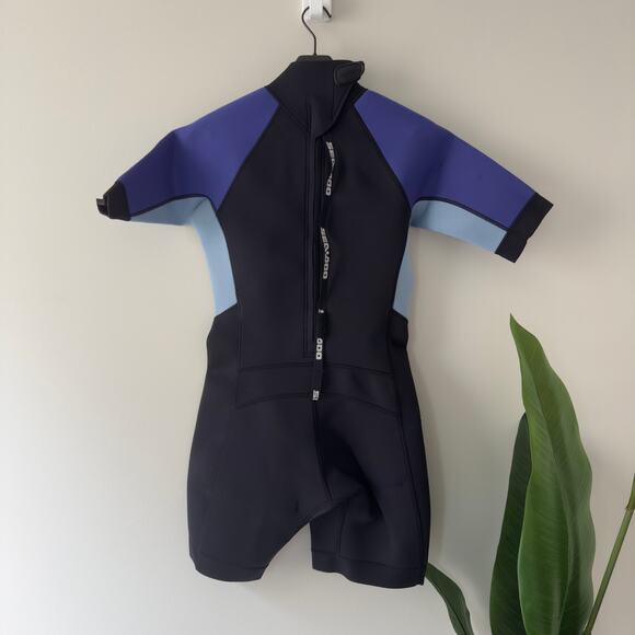 Sea-Doo Neoprene 3mm Exotic Shorty Wetsuit Element Proof Stretch Side Pocket NWT - Picture 3 of 16